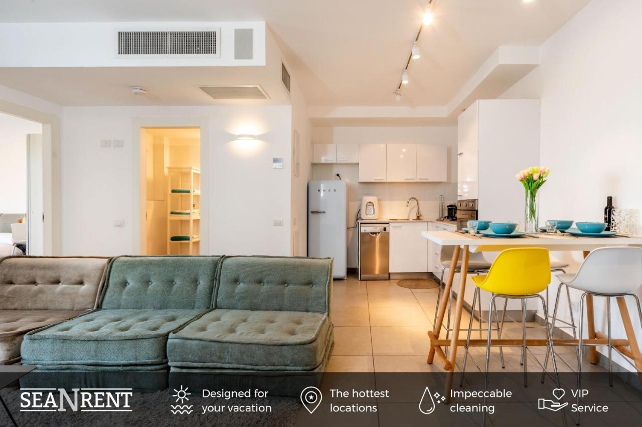 1Bd W/Balcony Near Rothchild By Sea N' Rent Appartement Tel Aviv Buitenkant foto